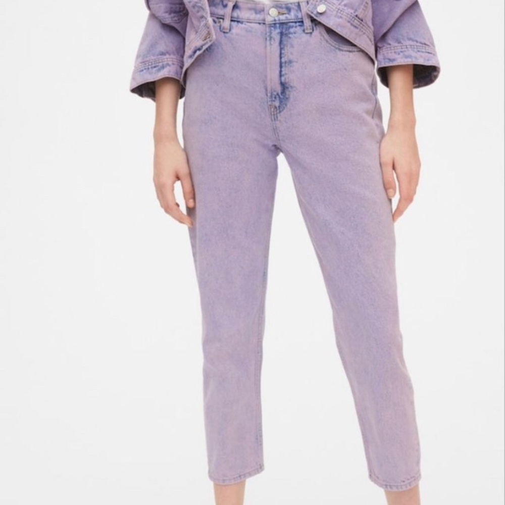 Gap denim purple wash jeans.